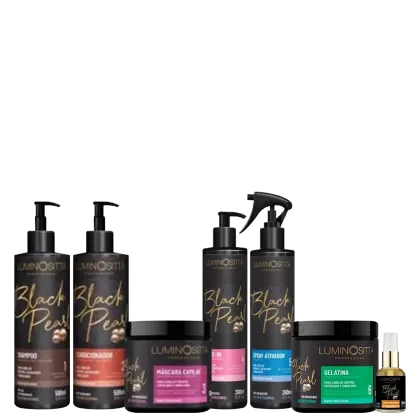 Imagem do produto Kit Luminosittà Professional Black Pearl Completo (7 Produtos)