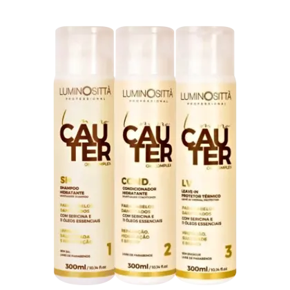 Imagem do produto Kit Luminosittà Professional Cauter Trio (3 Produtos)