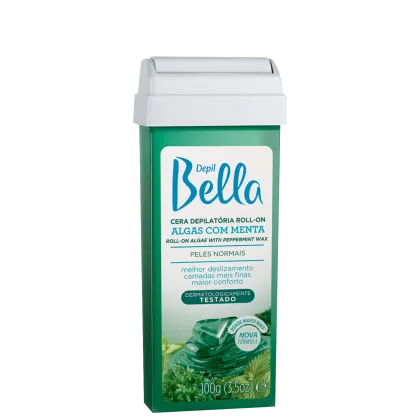Imagem do produto Depil Bella Algas com Menta - Cera Depilatória Roll-On 100g