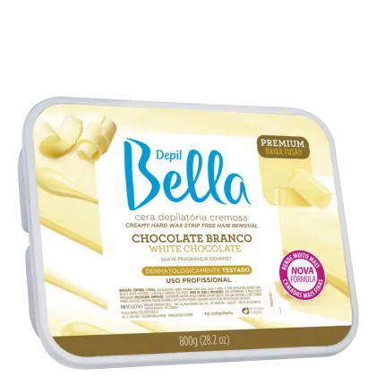 Imagem do produto Depil Bella Chocolate Branco - Cera Depilatória 800g