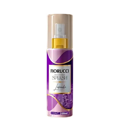 Perfume Feminino Splash Lavanda Fiorucci Deo Colônia, 200ml.