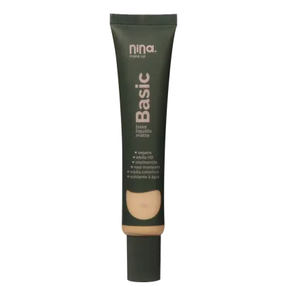 Base Líquida Nina Makeup Basic de 25g