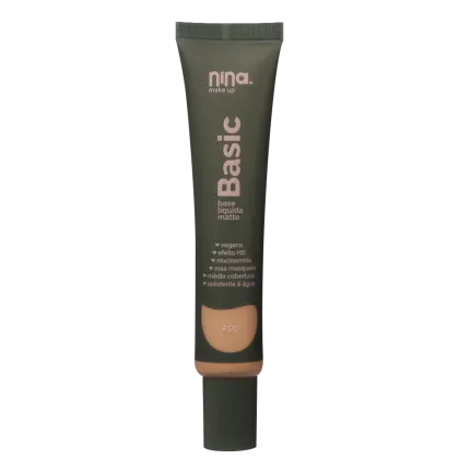 Base Líquida Nina Makeup Basic de 25g