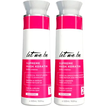 Imagem do produto Kit Let Me Be Supreme Mask Keratin (2 Produtos)