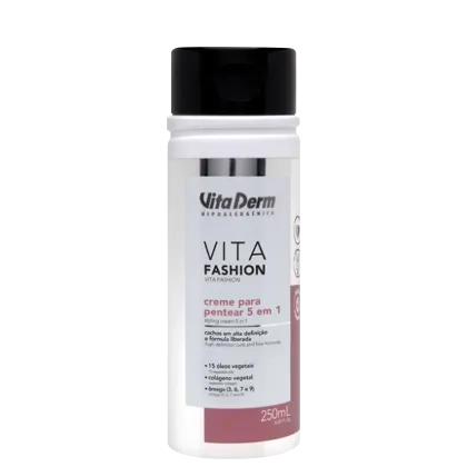 Imagem do produto Vita Derm Vita Fashion 5 em 1 - Creme Para Pentear  250ml