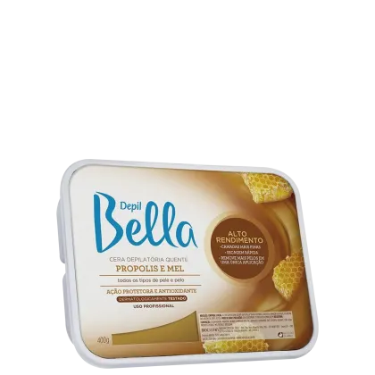 Imagem do produto Depil Bella Própolis e Mel - Cera Depilatória 400g