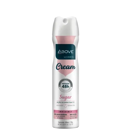 Imagem do produto Above Cream Sugar - Desodorante Aerossol Feminino 150ml