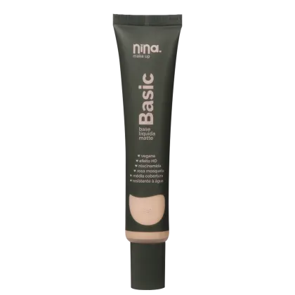 Base Líquida Nina Makeup Basic de 25g