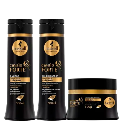 Imagem do produto Kit Haskell Cavalo Forte Trio Crescimento (3 Produtos)