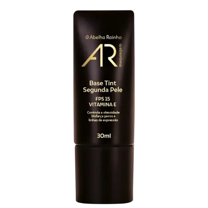 Imagem do produto Base Tint Segunda Pele 30ml Tom N-3 Bege Escuro Neutro AR Maquiagem Abelha Rainha REF 4190