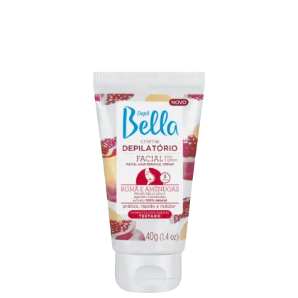 Imagem do produto Depil Bella Romã e Amêndoas - Creme Depilatório Facial 40g
