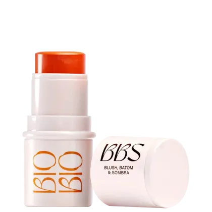 Imagem do produto BBS 4X1 Biobio Blush, Batom E Sombra FPS 63 - Tangerina