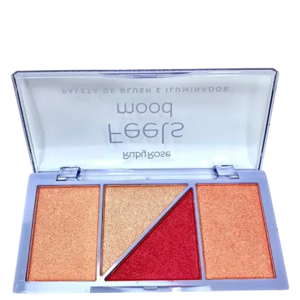 Imagem do produto Ruby Rose Feels Mood Rose HB75292 - Paleta de Blush e Iluminador 10.3g