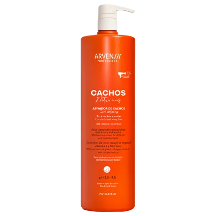 Imagem do produto Arvensis Cosméticos Naturais Cachos Naturais Ondulados e Cacheados - Ativador de Cachos 1L