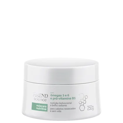 Imagem do produto Amend Science Ômega 3 e 6 E Pró-Vitamina B5 - Máscara Capilar 250g