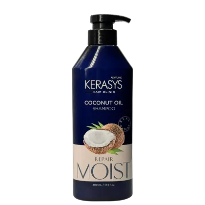 Shampoo Kerasys Repair Moist Coconut Oil, 400ml.