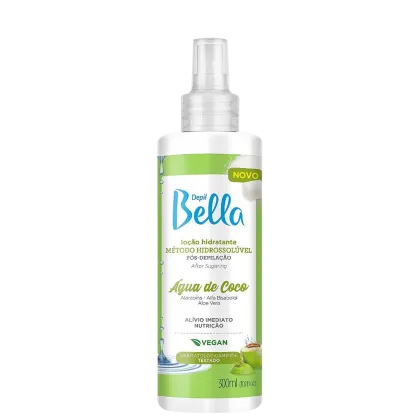 Imagem do produto Depil Bella Água de Coco - Loção Hidratante Pós-Depilação 300ml