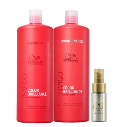 Imagem do produto Kit Wella Professionals Invigo Color Brilliance Reflections Light (3 Produtos)