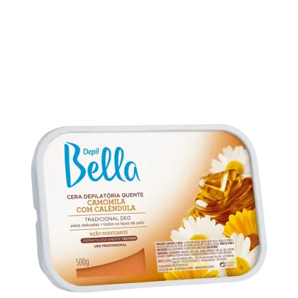 Imagem do produto Depil Bella Camomila e Calêndula - Cera Depilatória 500g