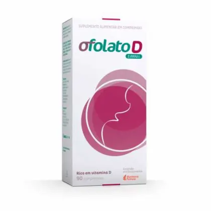 Imagem do produto Mantecorp Ofolato D 2.000UI - Suplemento Vitamínico (90 Cápsulas)