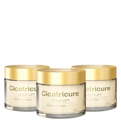 Imagem do produto Kit Cicatricure Gold Lift Diurno - Creme Redutor de Linhas (3 Unidades)