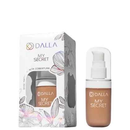 Imagem do produto Dalla Makeup My Secret 08 - Base Líquida 35ml