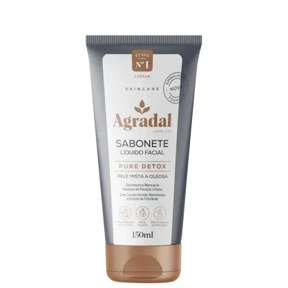 Imagem do produto Agradal Pure Detox - Sabonete Líquido Facial 150ml