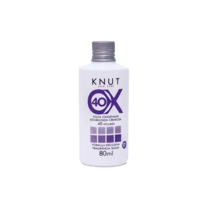 Imagem do produto Knut OX 12% 40 Volumes - Água Oxigenada Estabilizada Cremosa 80ml