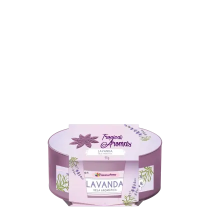 Imagem do produto Tropical Aromas Lavanda - Vela Aromática 95g