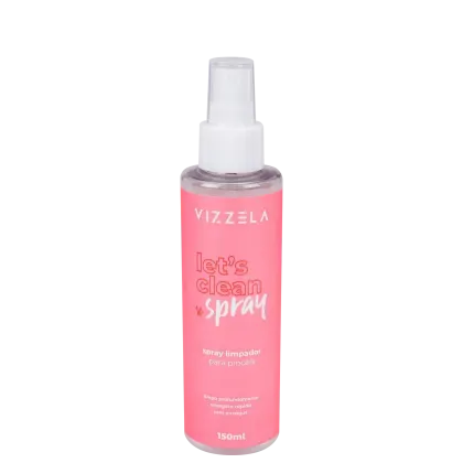 Imagem do produto Vizzela Cosméticos Let's Clean - Spray Limpador para Pincéis 150ml