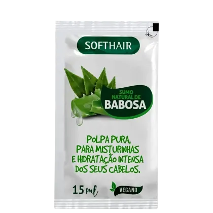 Imagem do produto Soft Hair Sumo Natural de Babosa - Máscara Capilar 15ml