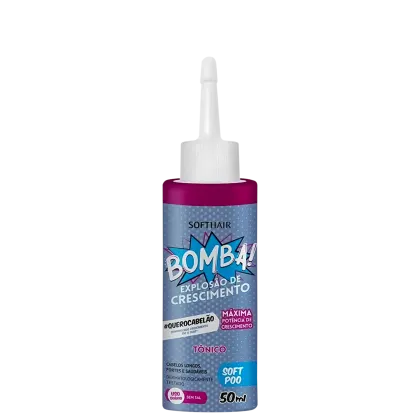 Imagem do produto Soft Hair Bomba! Explosão de Crescimento - Tônico Capilar 50ml