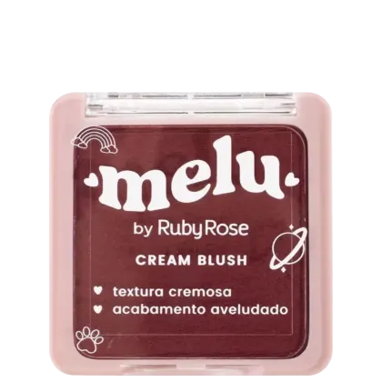Imagem do produto Melu by Ruby Rose Cream Blush 01 Cherry - Blush 9g