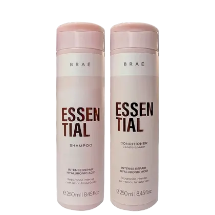 Imagem do produto Kit Braé Essential Dupla Diária - Shampoo 250ml + Condicionador 250ml