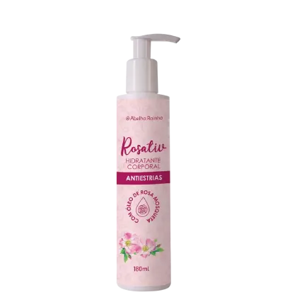 Imagem do produto Abelha Rainha Rosativ - Hidratante Corporal Antiestrias 180ml
