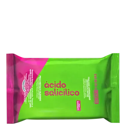 Imagem do produto Dermachem Ácido Salicílico Antioleosidade - Lenço Demaquilante (25 Unidades)