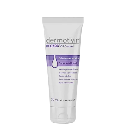 Imagem do produto Dermotivin Benzac - Sabonete Facial Antiacne 70ml