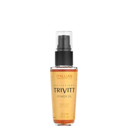 Imagem do produto Itallian Hairtech Professional Trivitt Power Oil - Óleo Finalizador 30ml