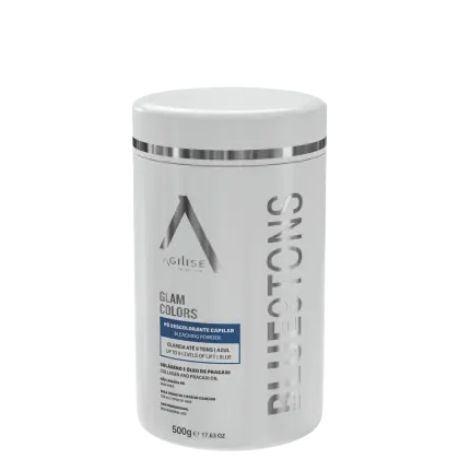 Imagem do produto Agilise Cosméticos Glam Colors Blue9tons - Pó Descolorante 500g