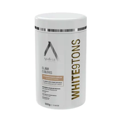 Imagem do produto Agilise Cosméticos Glam Colors White9tons - Pó Descolorante 500g