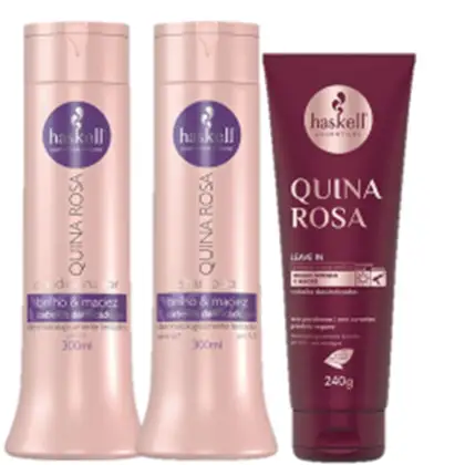 Imagem do produto Kit Haskell Quina Rosa (3 Produtos)