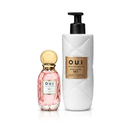 Imagem do produto Combo O.U.i Madeleine 862:  Eau de Parfum 30ml + Loção Hidratante Desodorante Corporal 400ml