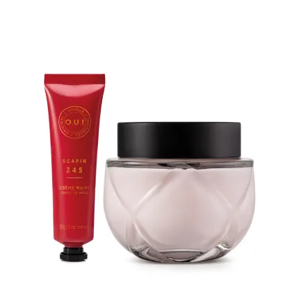 Kit O.U.i Scapin 245 com Crème Riche 200g + Creme para Mãos 30g