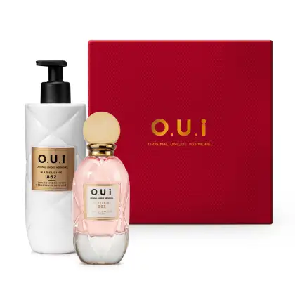 Imagem do produto Combo Madeleine 862: Eau de Parfum 75ml + Loção Hidratante 400ml + Caixa M