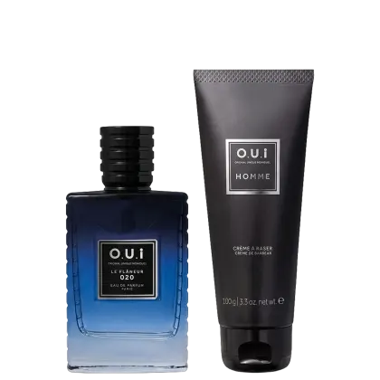 Imagem do produto Combo O.U.i: Le Flâneur 020 Eau de Parfum 75ml + Creme de Barbear Homme 100g