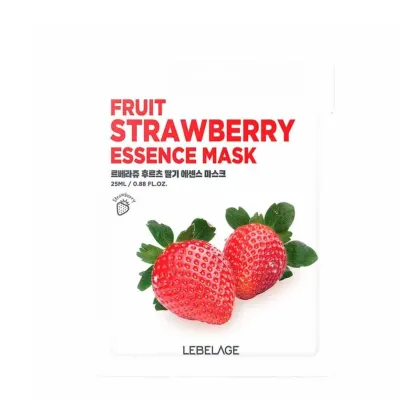 Imagem do produto Lebelage Máscara de Hidratação Essência de Morango 28ml