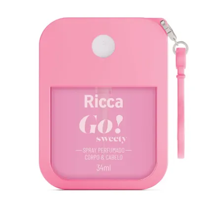 Imagem do produto Spray Perfumado Desodorante Colônia Go! Sweet - Ricca