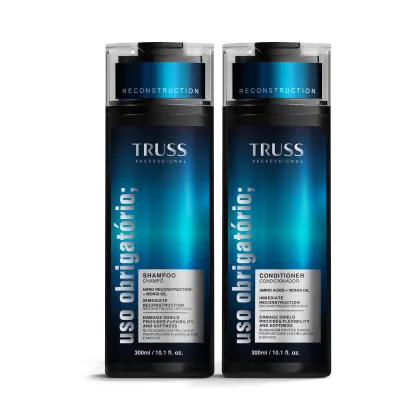 Imagem do produto Combo Shampoo e Condicionador Uso Obrigatório; 300ml