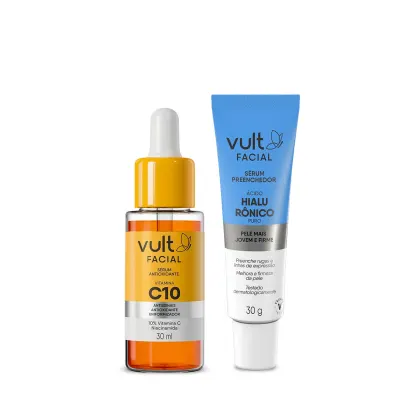 Imagem do produto Kit Vult Vitamina C 10 Ácido Hialurônico (2 Produtos)