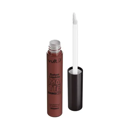 Imagem do produto Vult Nano HD Castanho Escuro - Batom Líquido Matte 5ml